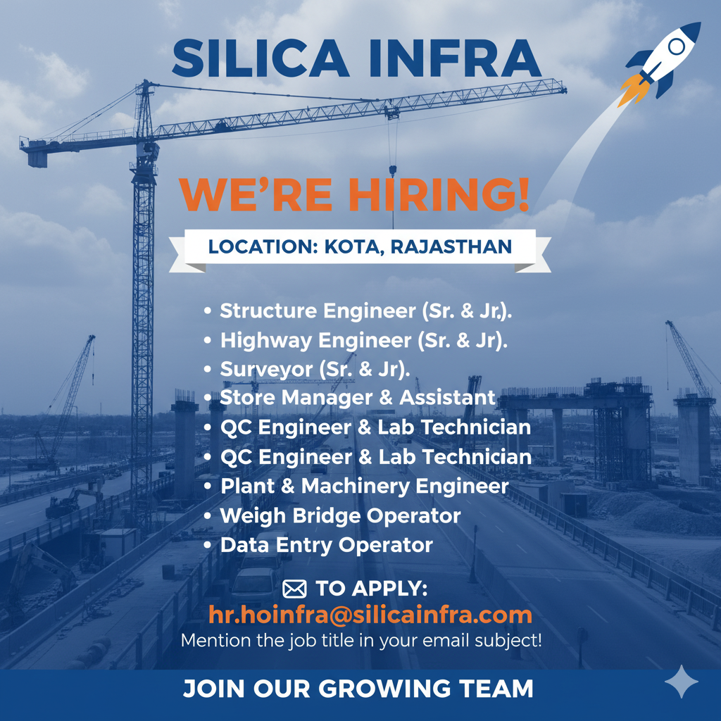 Silica Infra is Hiring