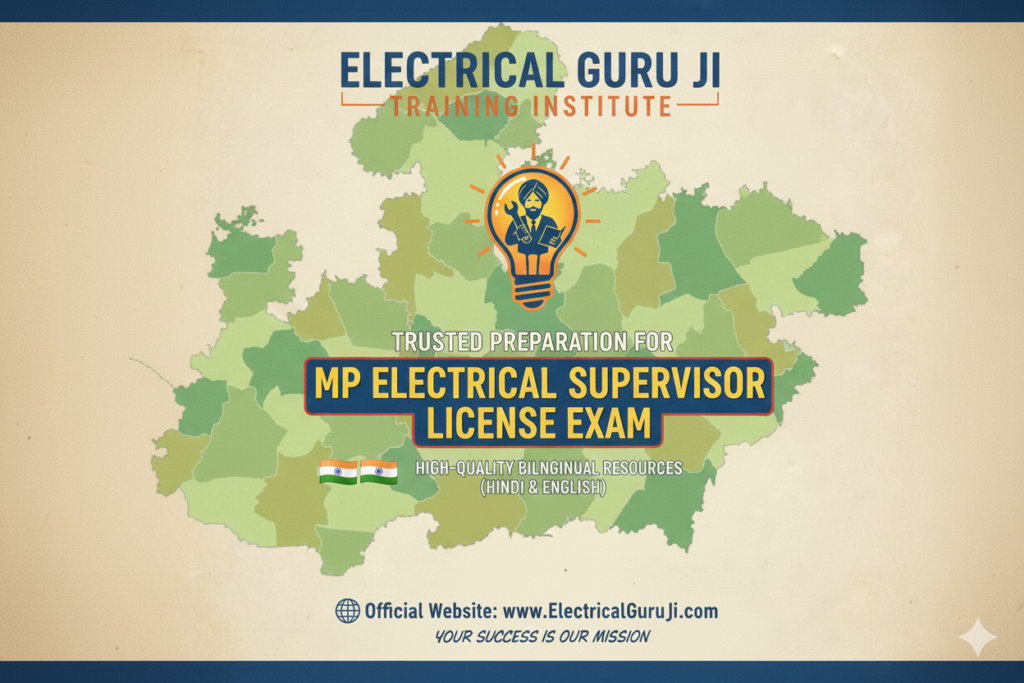 Electrical Supervisor Licence Exam MP 2026